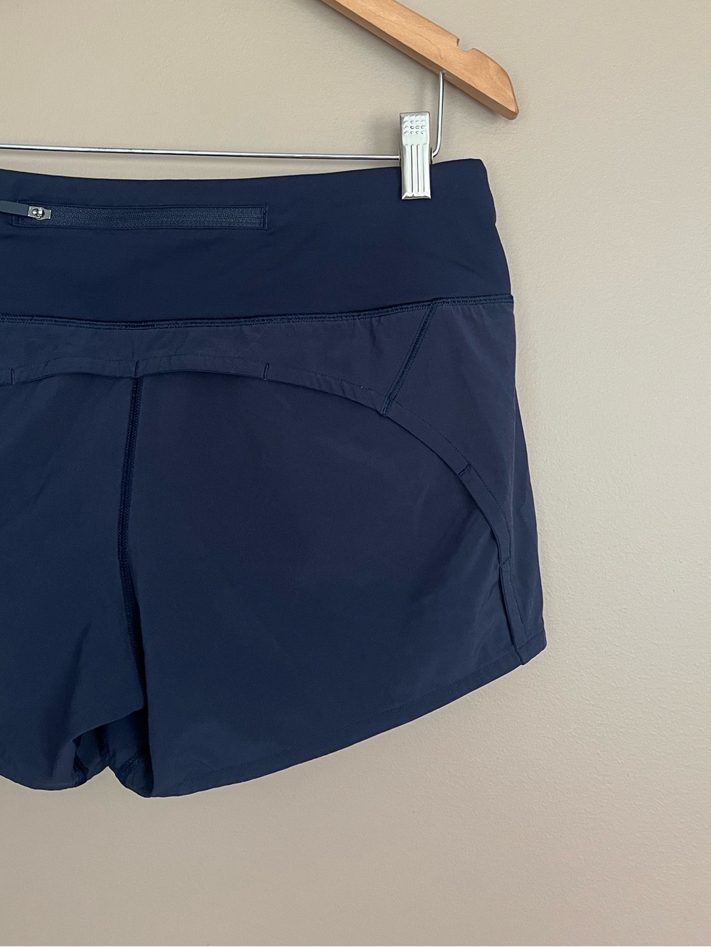 EUC lululemon athletica Navy Blue Athletic Shorts - Picture 6 of 11